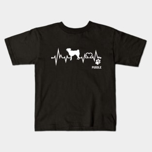 puggle heartbeat gift shirt Kids T-Shirt